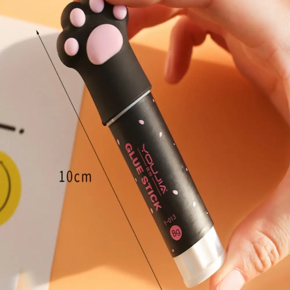 Kawaii Cartoon Cat Claw Shape Solid Glue Super Strong Adhesives Glue Stick Student DIY School Office Craft Stationery Supplies