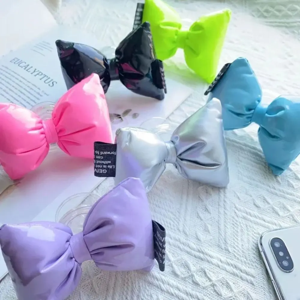 Cute All-match Shoe Charms for Crocs DIY Candy Colors Bow Detachable Shoes Buckle Decoration Accessories Woman Kids Gifts