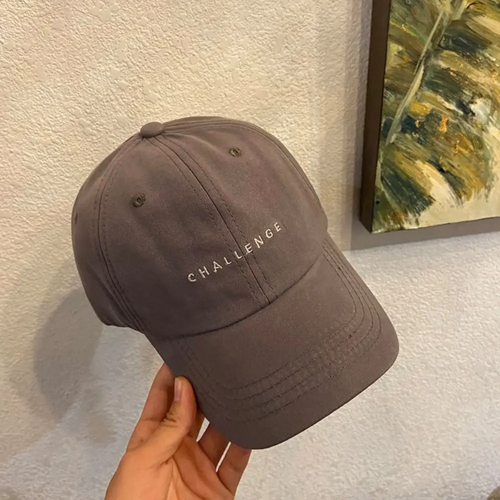 CHALLENGE Baseball Caps for Women Men Spring Summer Letter Embroidery Sun Snapback Visors Cap Casual Hip Hop Dad Hats