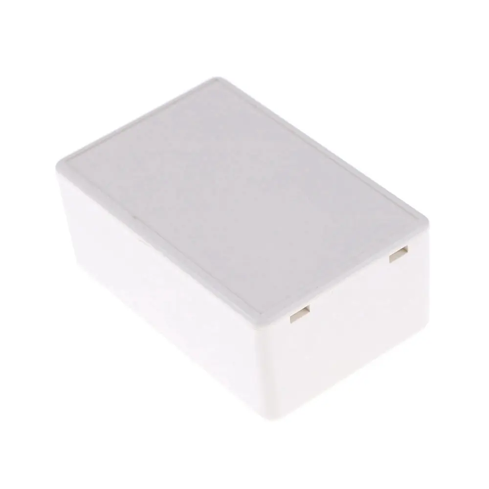 1/2pcs Plastic Waterproof White/Grey DIY Housing Instrument Case Plastic Electronic Project Box Electric Supplies