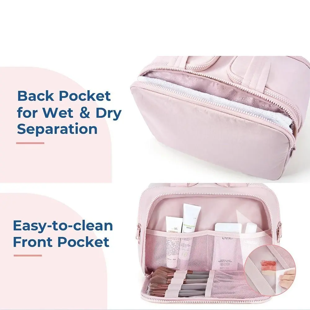 Lightweight Travel Toiletry Bag Large Capacity Travel Storage Case Women