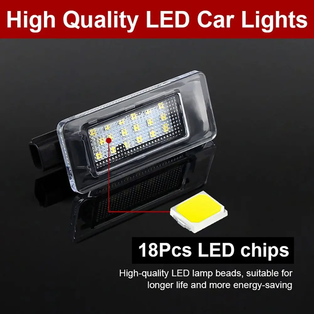 Canbus LED License Number Plate Light Lamp For Nissan Serena C27 2016-2019