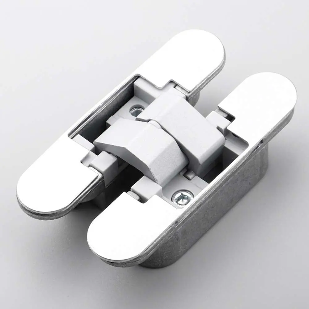 1Pcs Invisible Hinges Cross Hinge  Concealed Cabinet Cupboard Door Wooden Boxes For Folding Window Furnitu
