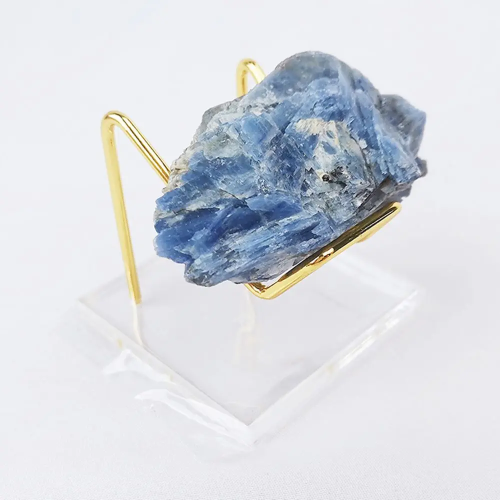 Metal Mineral Display Stand With Acrylic Base For Crystal Jewelry Stand Stone Shelf