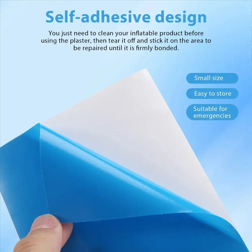 Repair Patches For Swimming Pools Pool Repair Kit PVC Self-Adhesive Underwater Repair Pool Patch Glue Swimming Pool Accessories