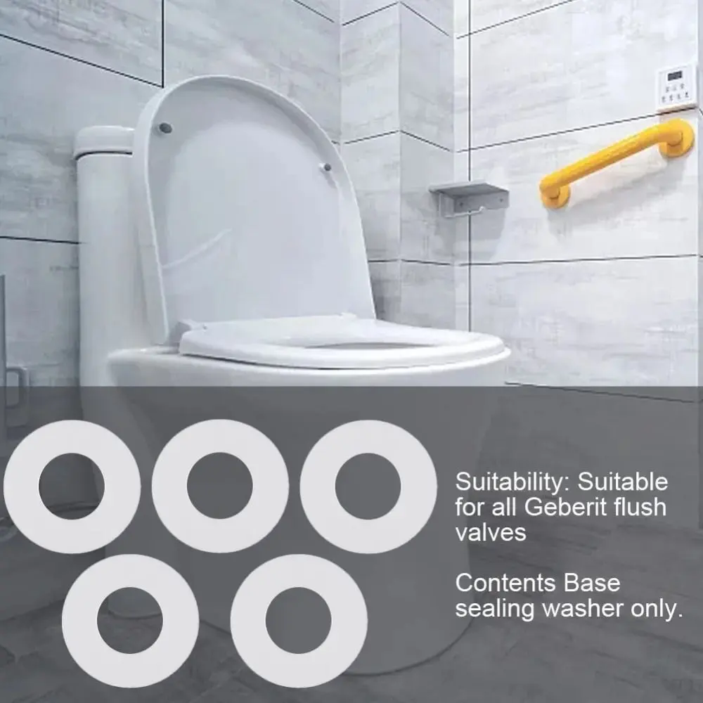 Water Seal Ring For Geberit Silicon Rubber Flush Valve Seal Washer Diaphragm 816.418.00.1 Waterproof Gasket Toilet Tank Part