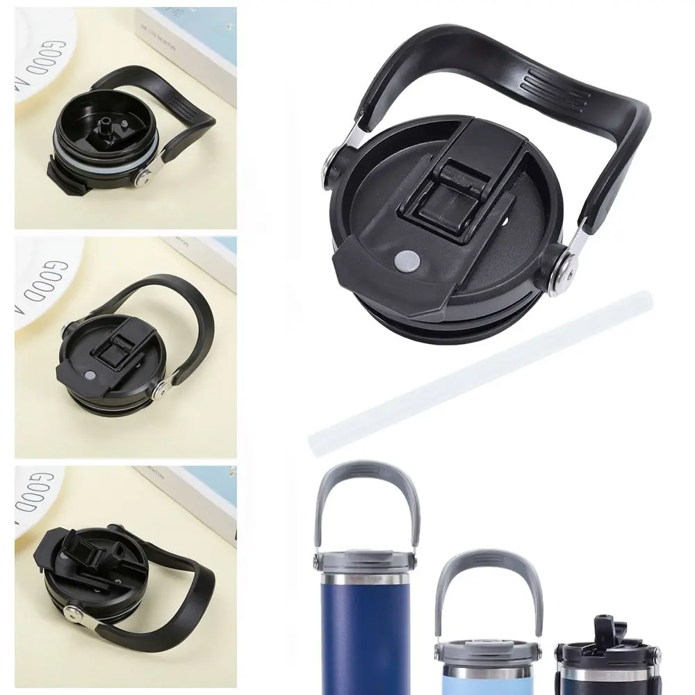 Splash Spill Proof Bottle Cover Durable 600/750/900ml PVC Sealing Lids With Straw Cup Cap for Tyeso 600/750/900ml Bottle