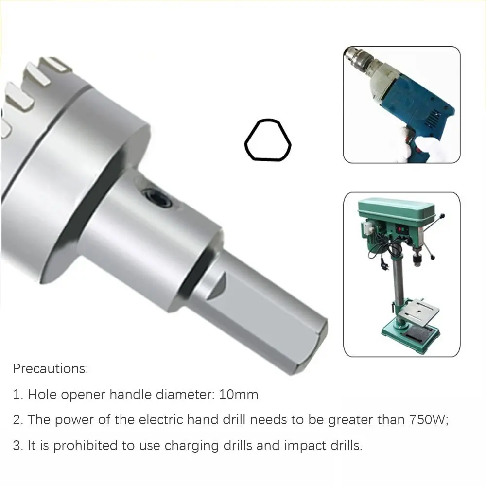 16~35mm TCT Hole Saw Drill Bit Carbide Tip Cutter Hole Opener For Stainless Steel Aluminum Alloy