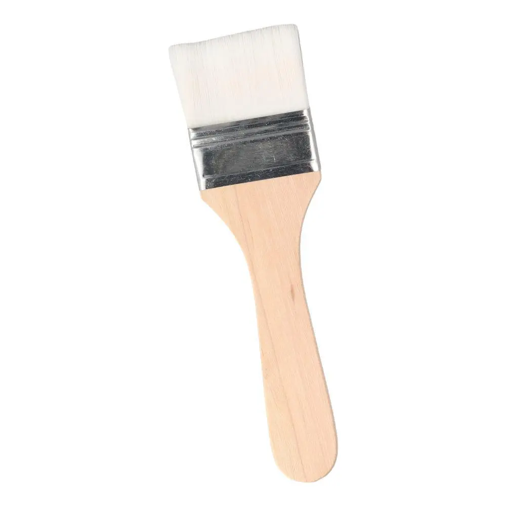 Goat Hair Mop Brush Goat Hair Paint Brush Set Wood Color Paint Brushes Versatile Blending Brush For Acrylic Painting