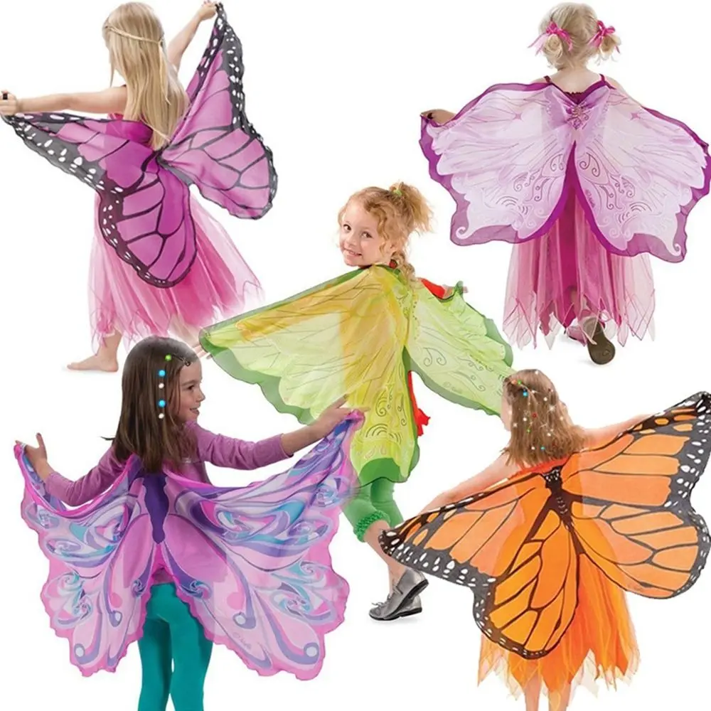 Kids  Costume Halloween Performance Mask Cloak Children's  Elf Angel Wings Christmas Stage Cosplay Costumes