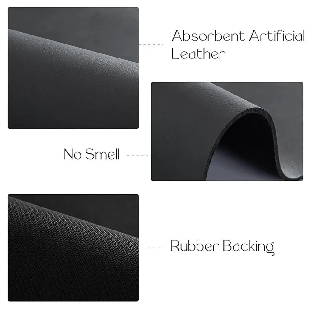 Reusable Dust Proof Washing Machine Cover Absorbent Quick Drying Slip Mat Solid Color Bathroom Decor Microwave Protecor Pad