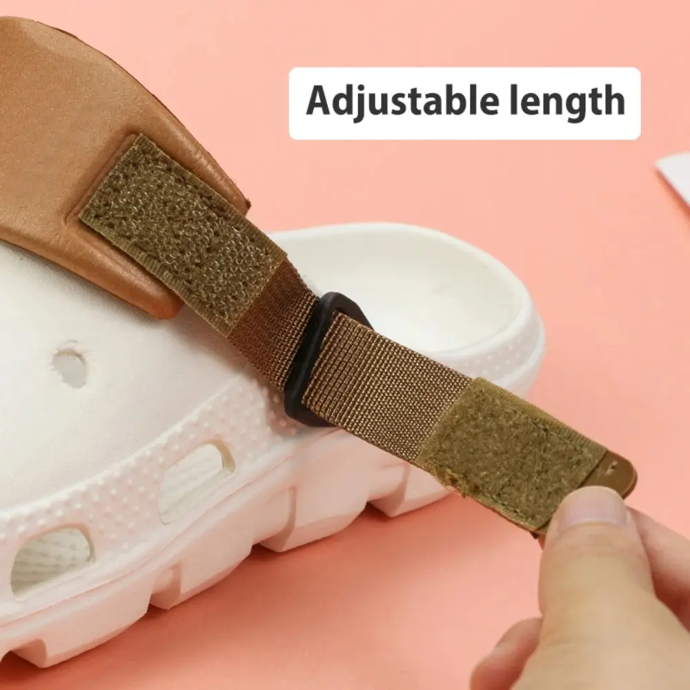 New Shoelaces For Croc Shoes EVA Holes Shoes Heel Strap Adjustable DIY Shoes Accessories Gift For Ladies And Children