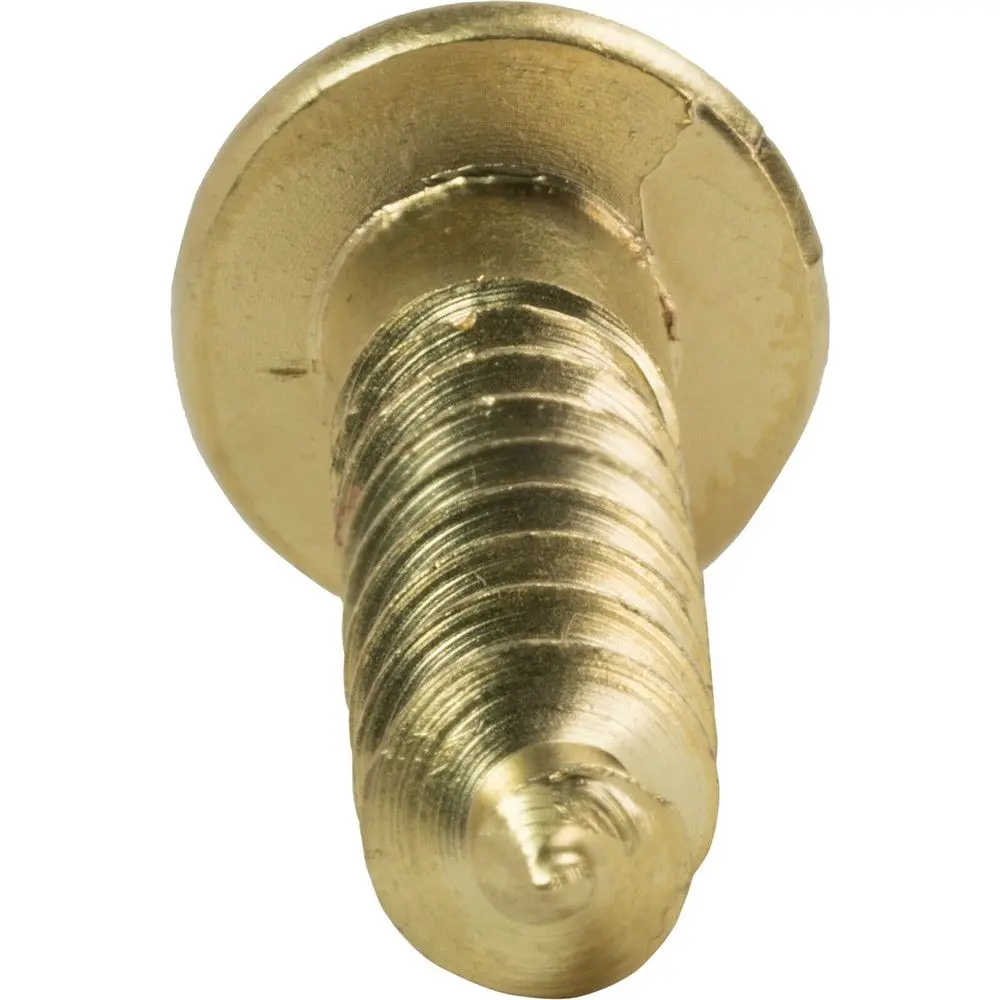 Solid Brass Round Head Wood Screws Slotted Drive Self Tapping Wood Working Tools Chipboard