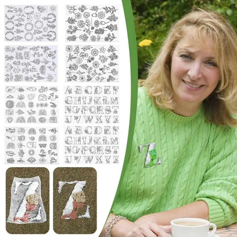 Stitching Embroidery Paper Water Soluble Embroidery Stabilizer Sewing DIY Handmade Embroidery Crafts Supplies Accessories