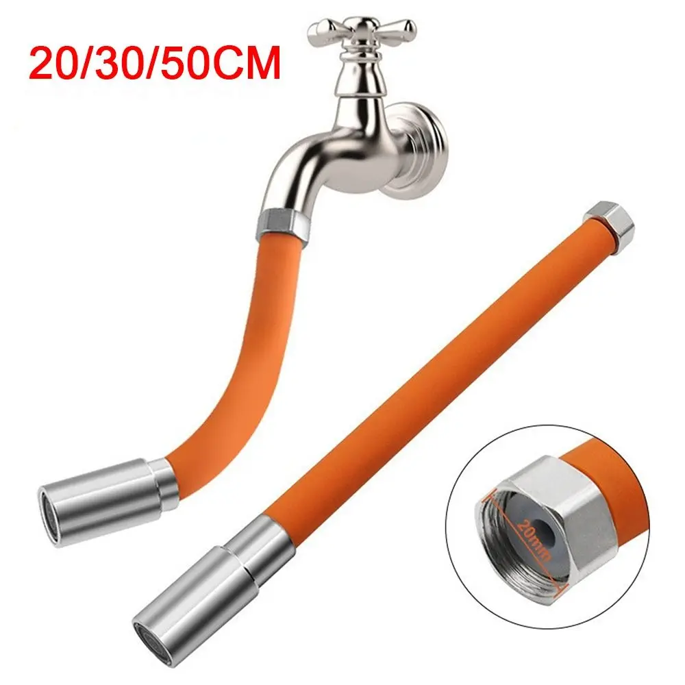 Kitchen Faucet Extension Hose Bathroom 360° Rotation Bending Faucet Extender Wash Basin Water Saving Tap Filter Extension Tube