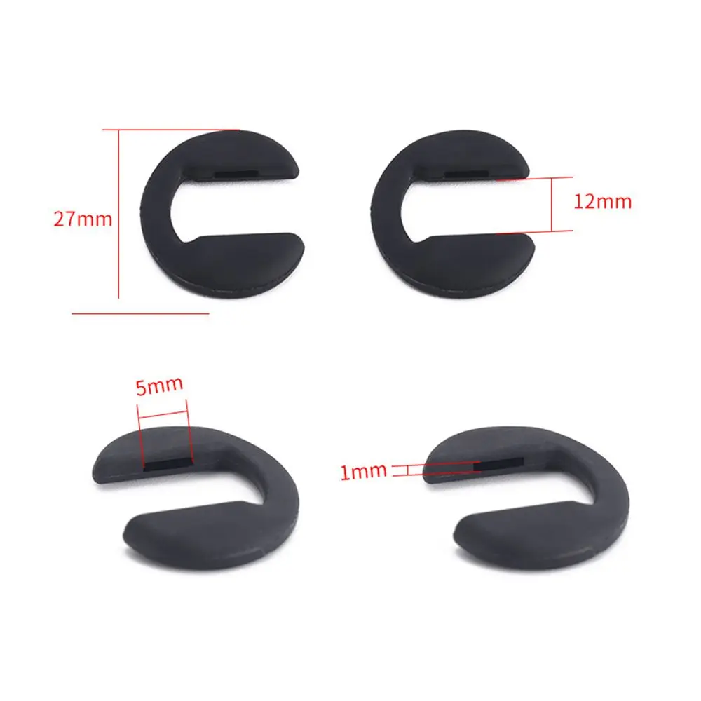 5PCS/Pack Anti-slip Silicone Nose Pads For Glasses Push On Nose Pads Repair Tool For Eyeglass Sunglasses Eyewear Accessories