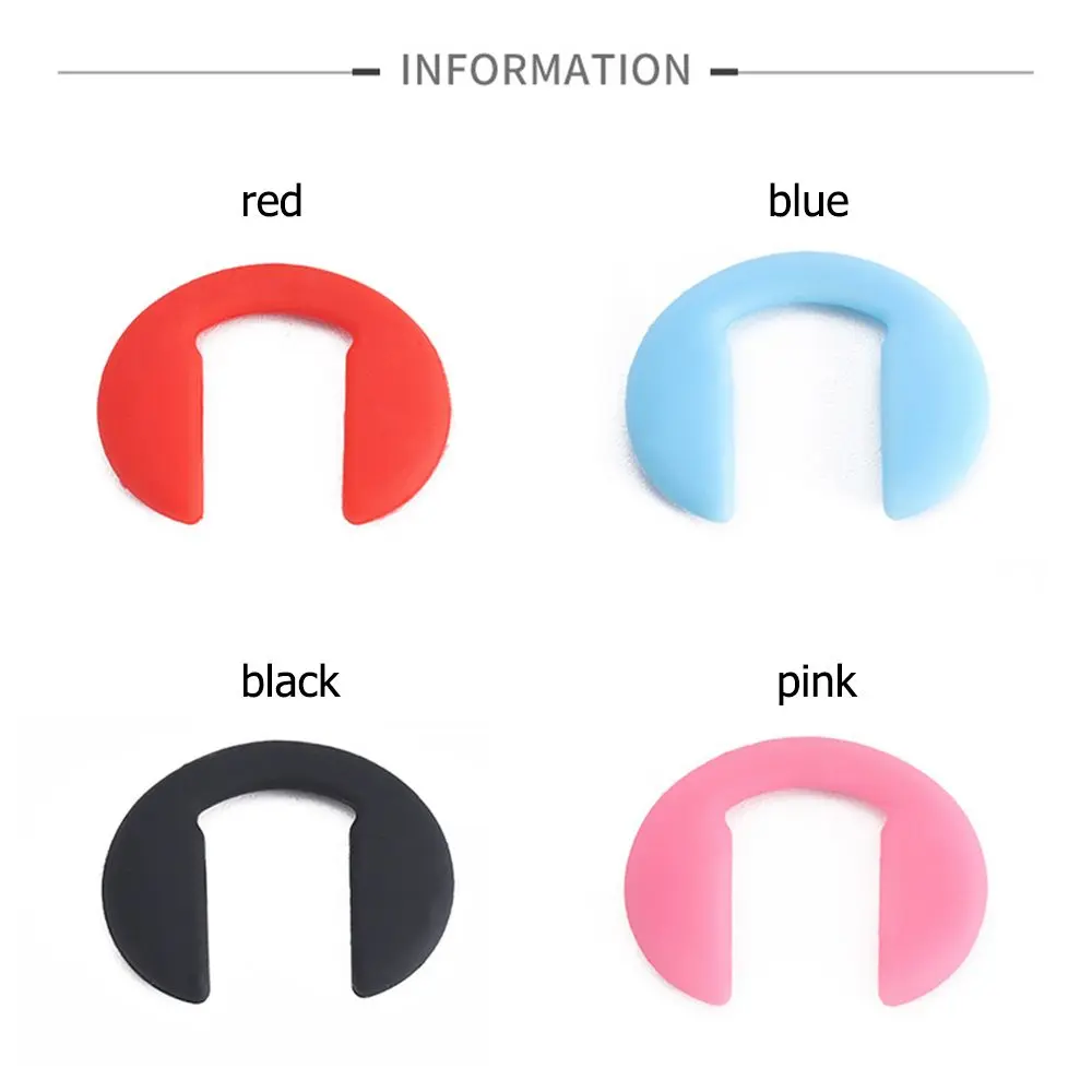 5PCS/Pack Anti-slip Silicone Nose Pads For Glasses Push On Nose Pads Repair Tool For Eyeglass Sunglasses Eyewear Accessories