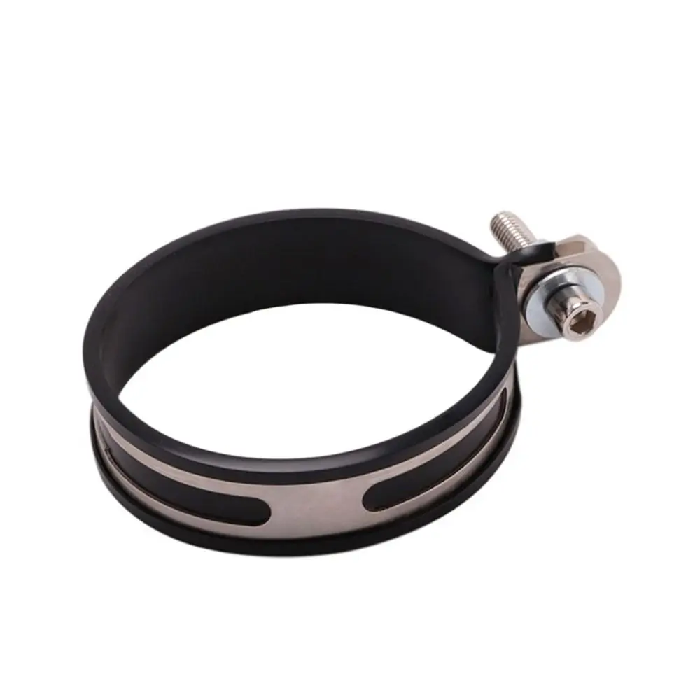 Universal Motorcycle Exhaust Clamp Exhaust Pip Supporting Bracket Fixed Ring Hanger Band Fixture Support Bracket