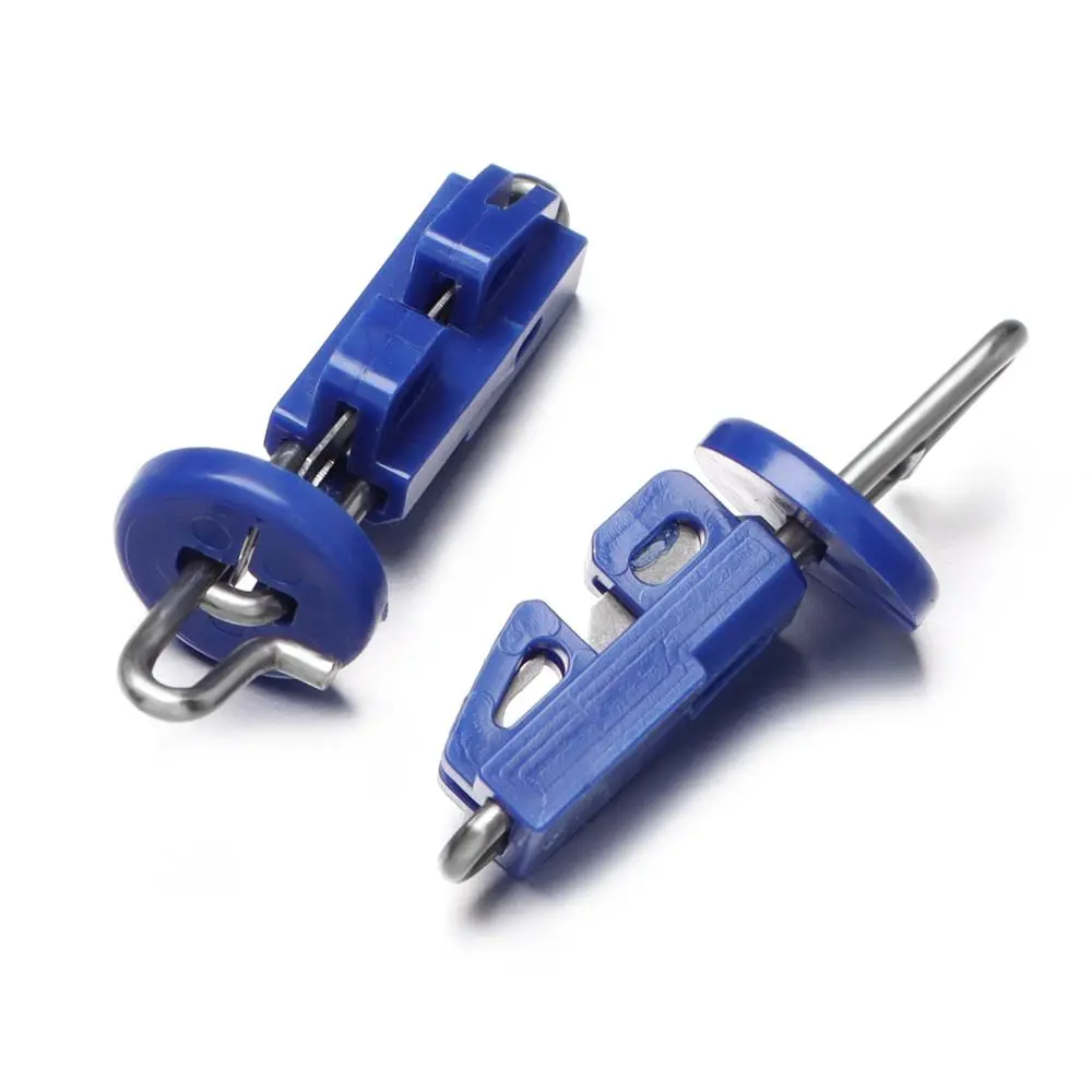 10pcs Sea Fishing Splash Down Solo Hook Bait Clip Breakaway Style Bait Release Clip Multifunction Pesca Iscas Tackle Tools