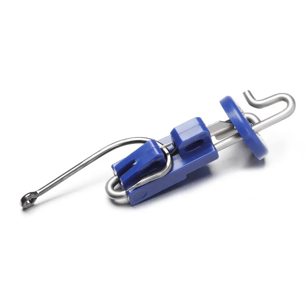 10pcs Sea Fishing Splash Down Solo Hook Bait Clip Breakaway Style Bait Release Clip Multifunction Pesca Iscas Tackle Tools