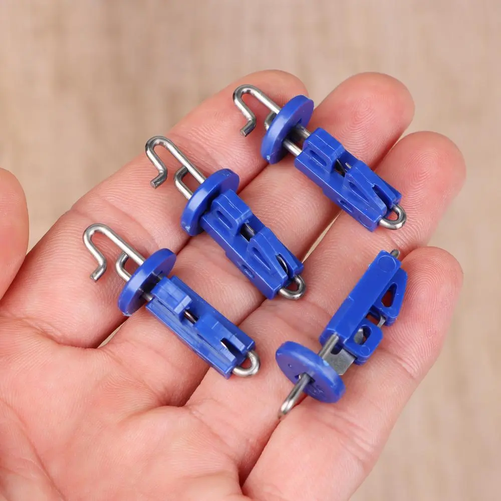 10pcs Sea Fishing Splash Down Solo Hook Bait Clip Breakaway Style Bait Release Clip Multifunction Pesca Iscas Tackle Tools
