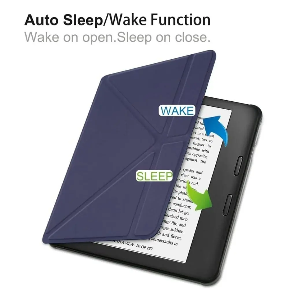 For Kobo Forma 8 inch eReader Cover Smart Case Multi-folding Stand Shockproof Protective Shell Auto Wake/Sleep Funda
