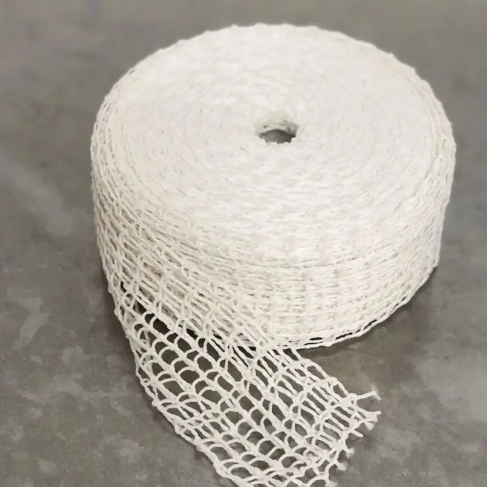 1/2/3/5M Sausage Net Hot Dog Meat Mesh Net Butcher's String Roll Packaging Tool Cooked Ham Elbow Nets Kitchen Accessories