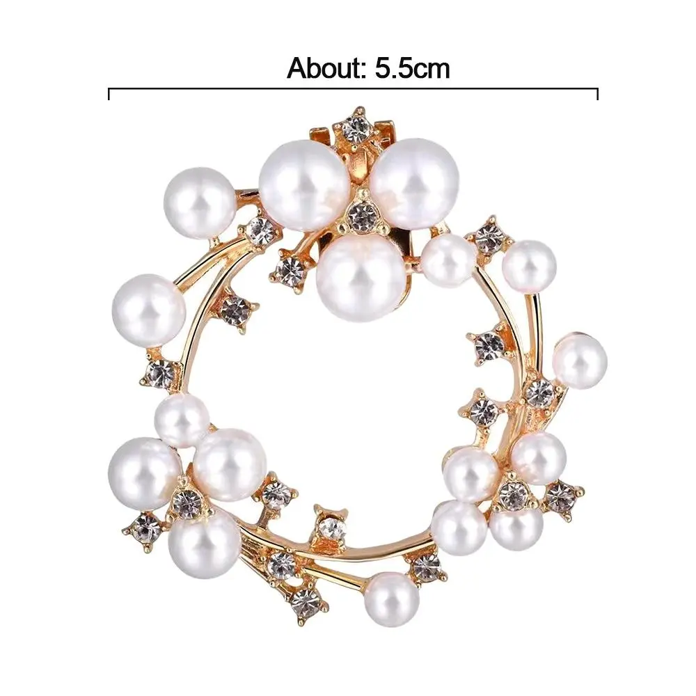 1Pair Pearl Rhinestone Bridal Shoes Flower Classic Temperament DIY Shoe Buckle Shoe Accessories High Heels Jewelry