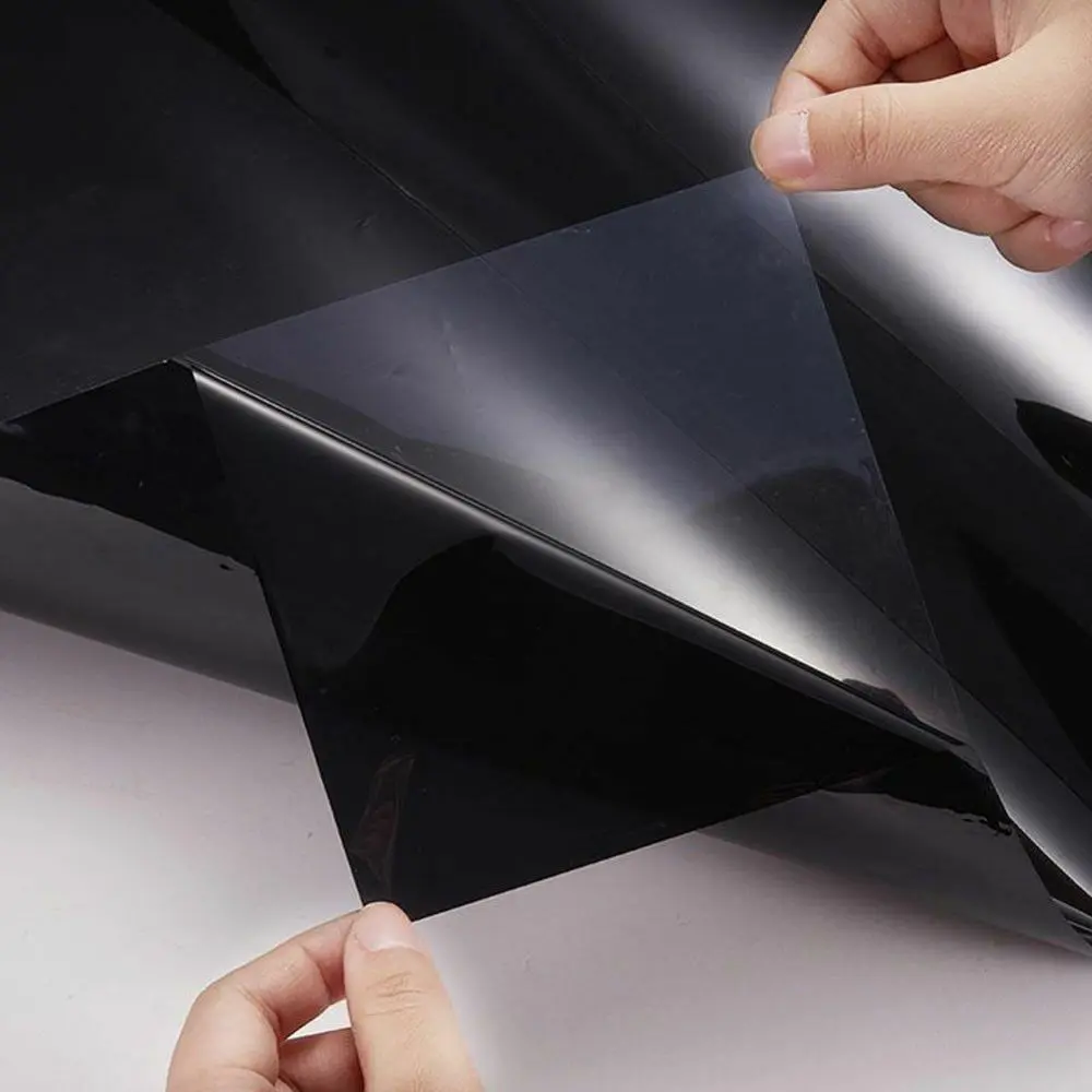 100x50cm 5% VLT Car Window Tint Professional Dark Smoke Black Film Uncut