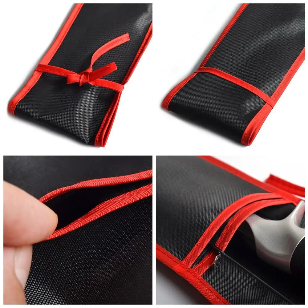 Fishing Rod Bag Multifunctional Fishing Tackle Storage Bag Double layered Large Capacity Fishing Gear Accessories Storage Bag
