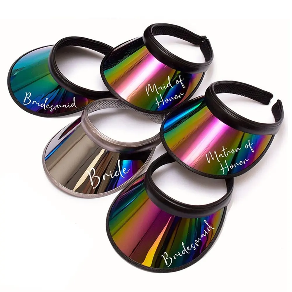 PVC Women Men Transparent Summer Baseball Hat Anti-UV Sunshade Hat Bicycle Sun Hat Visor Caps