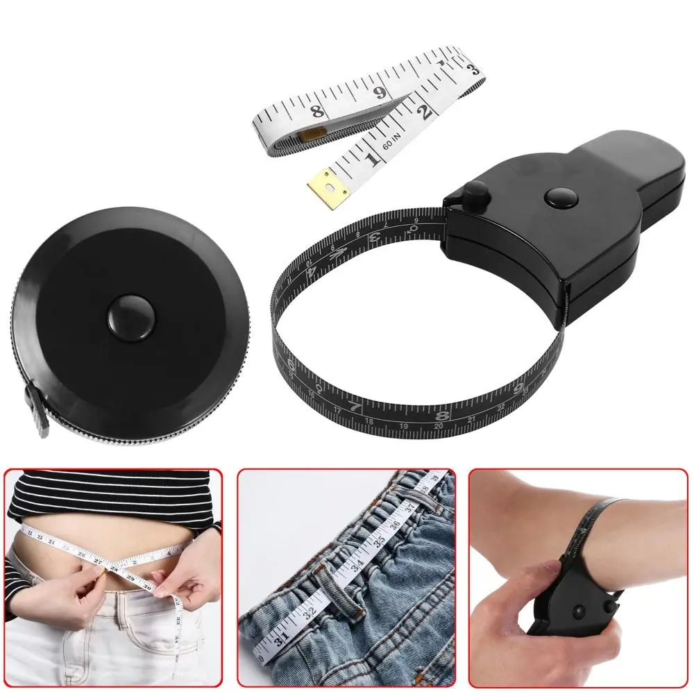 1/3PCS Retractable Tape Measure for Body Measurement Tailor Seamstress  Measuring Tape  Sewing Accessories Soft Ruler Tape