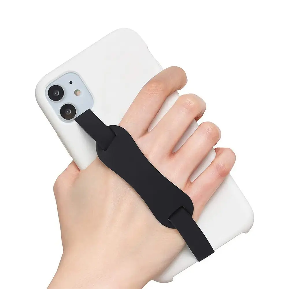 Phone Straps Wristband Hand Band Silicone Grip Phone Hand Finger Ring Holder Strap Ropes For Samsung /iPhone /Huawei /Xiaomi