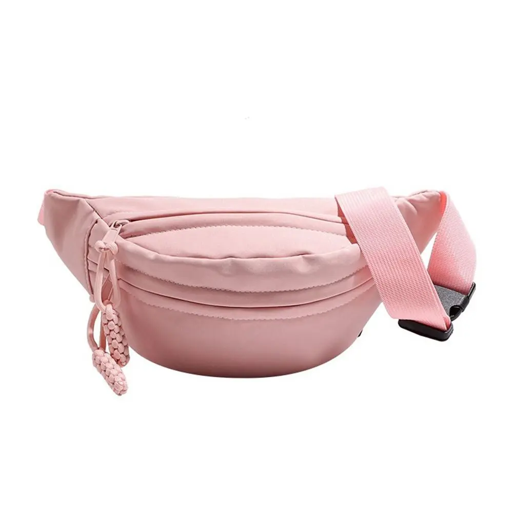 Ladies Canvas Crossbody Bags Solid Color Women Sling Waist Pack Women's Chest Bag Waterproof Hiking Bag Handbags