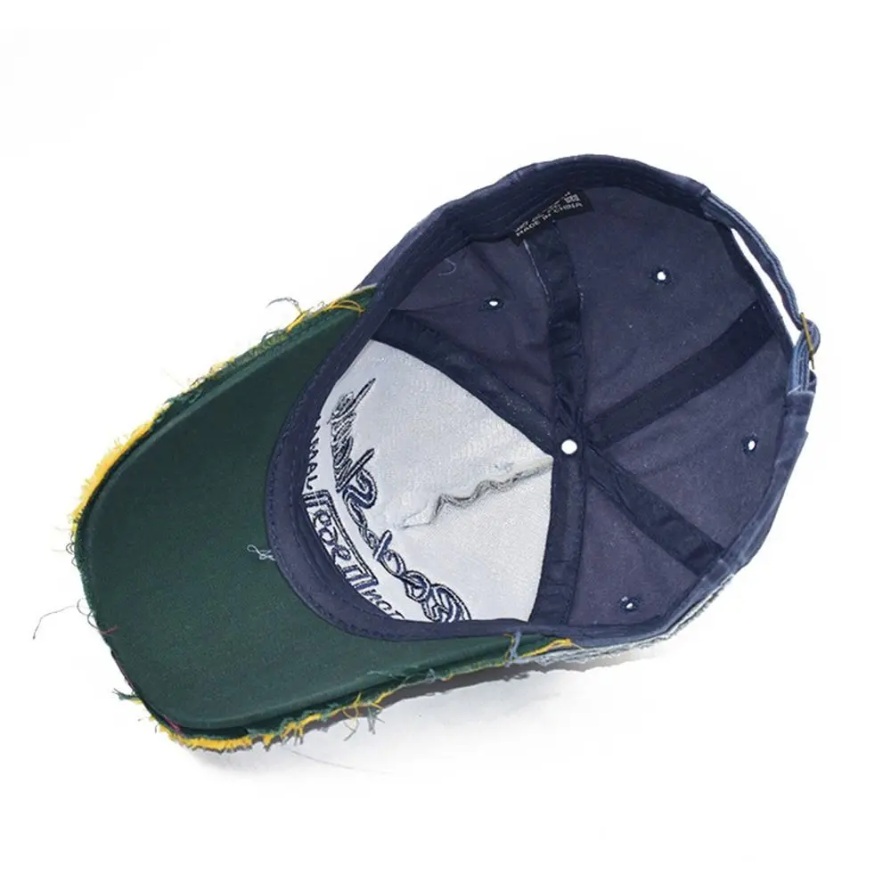 Embroidery Baseball Caps Men Women Retro Washed Cotton Snapback Caps Outdoor Sports Visor Sun Hat Unisex