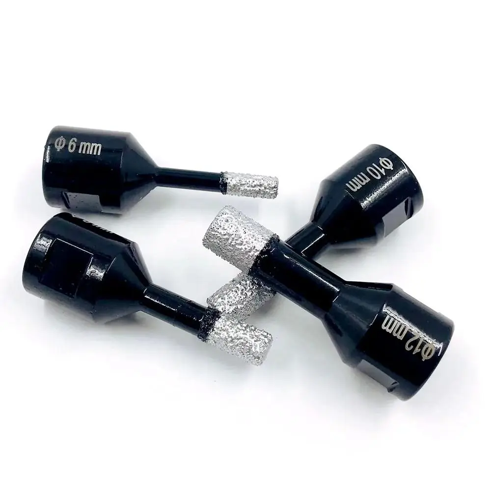 6mm-25mm Vacuum M14 Thread Brazed Hole Opener Diamond Drilling Core Bit Angle Grinder Drill Bit for Ceramic Tile Granite Marble
