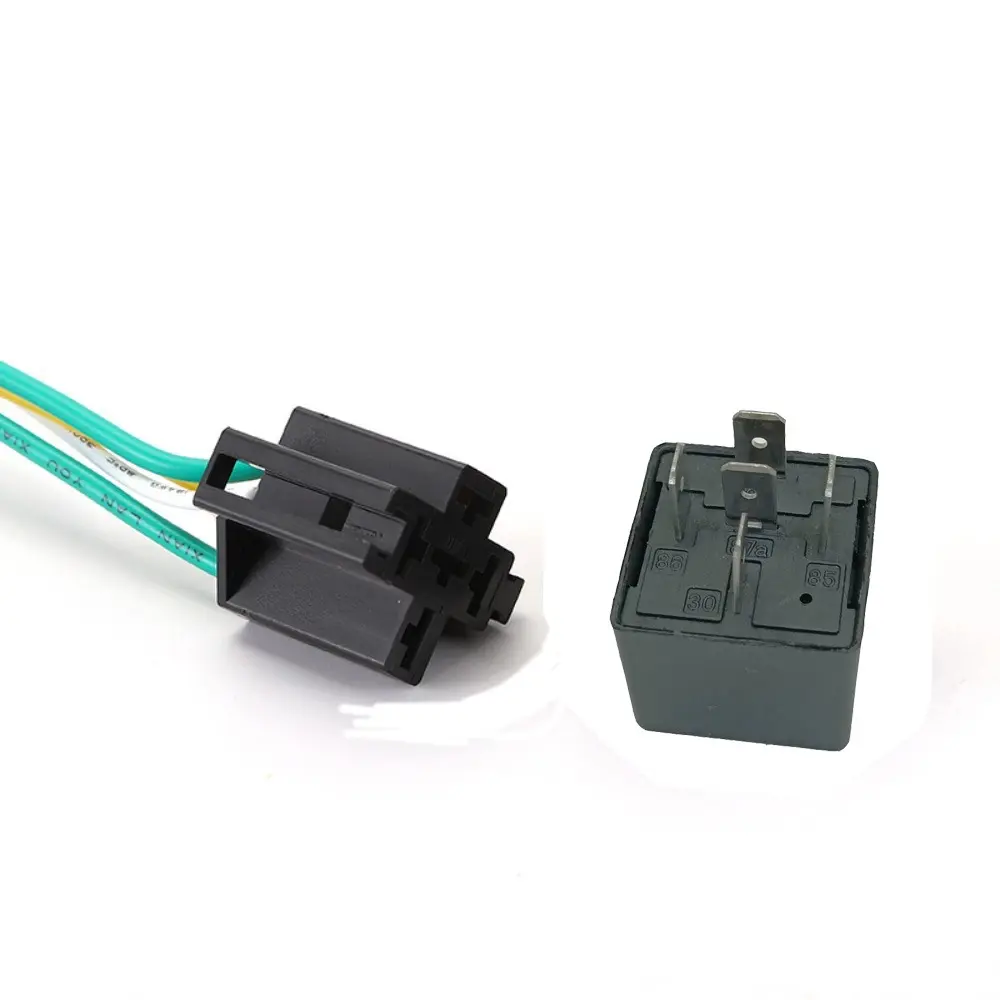 12V 24V Automotive Relay Auto Accessories High Quality 20A 40A Normally Closed Relay 5 Pin 5 Wire Car Fused Relay