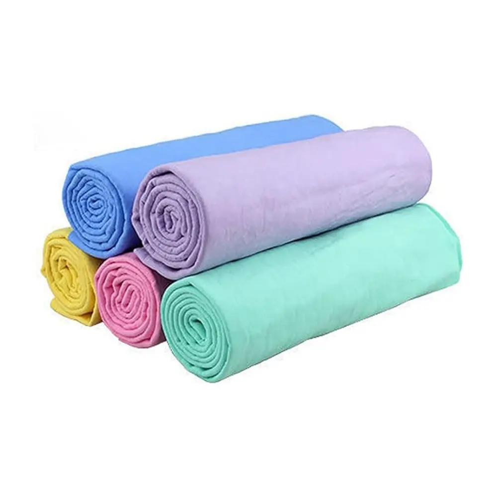 Chamois Leather Car Suede Cloth PVA Rubber Drying Clean Washing Shammy Car Towel Super Absorbent Ultimate Drying