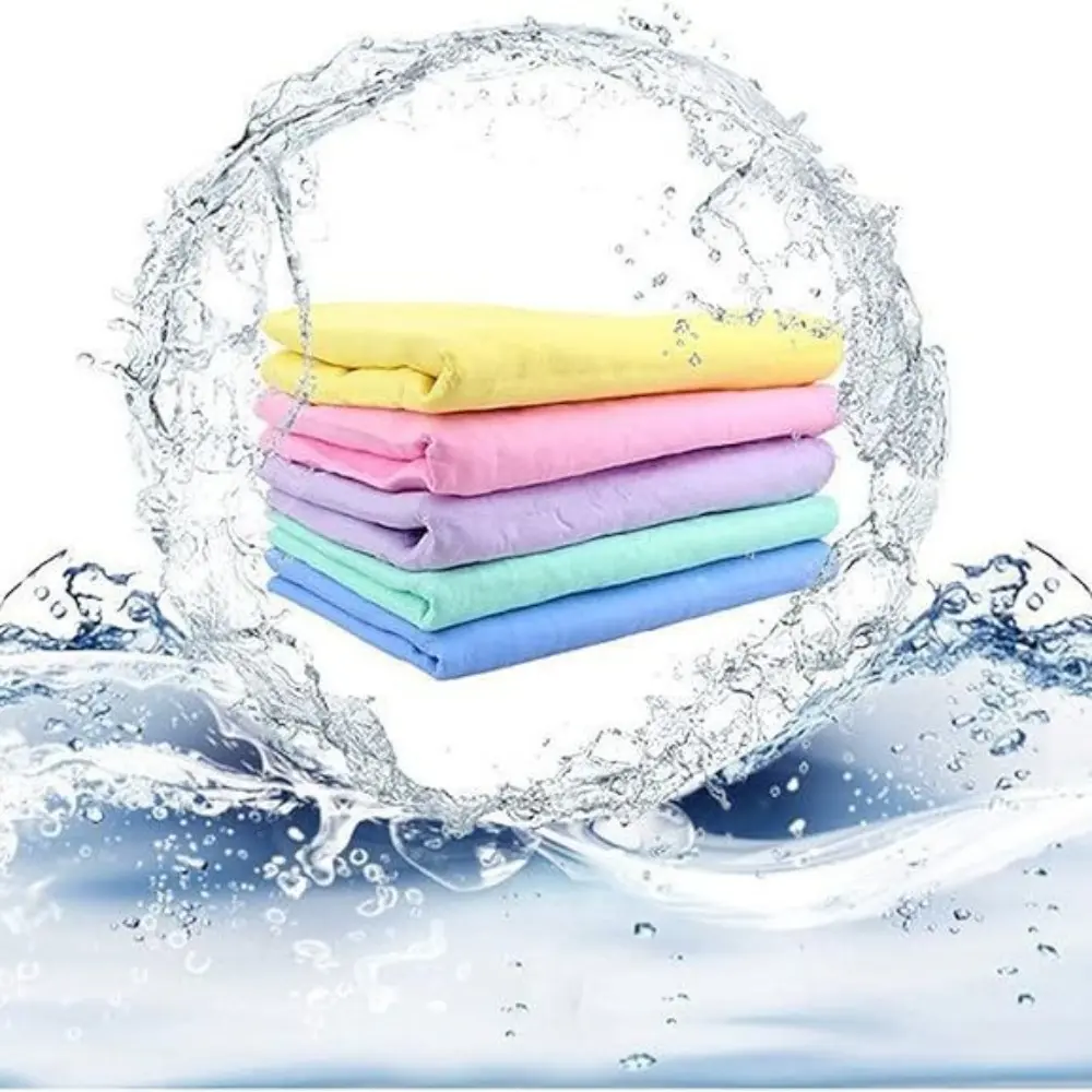 Chamois Leather Car Suede Cloth PVA Rubber Drying Clean Washing Shammy Car Towel Super Absorbent Ultimate Drying