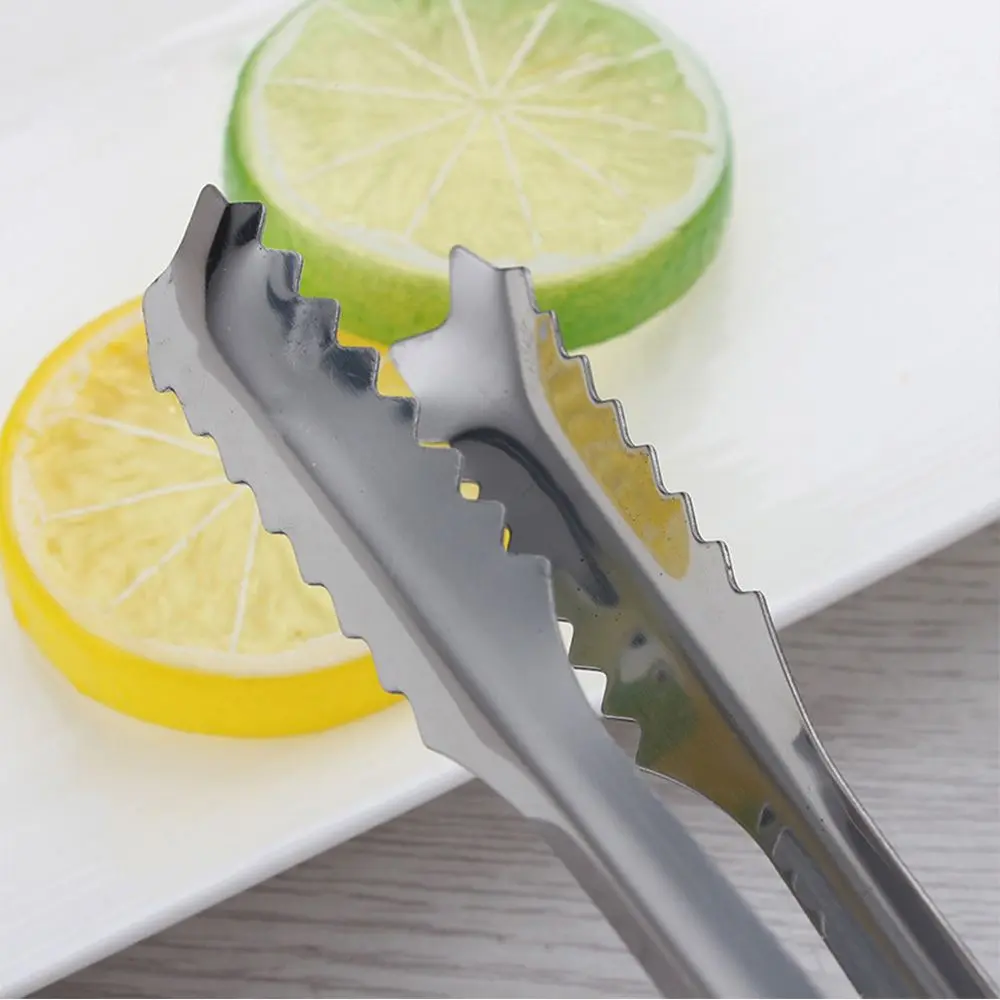 Multi-function 8-inch Stainless Steel Ice Shovel And 6-inch Ice Clip Party Candy Cake Clip Ice Flour Grain Tea Coffee Food Tools