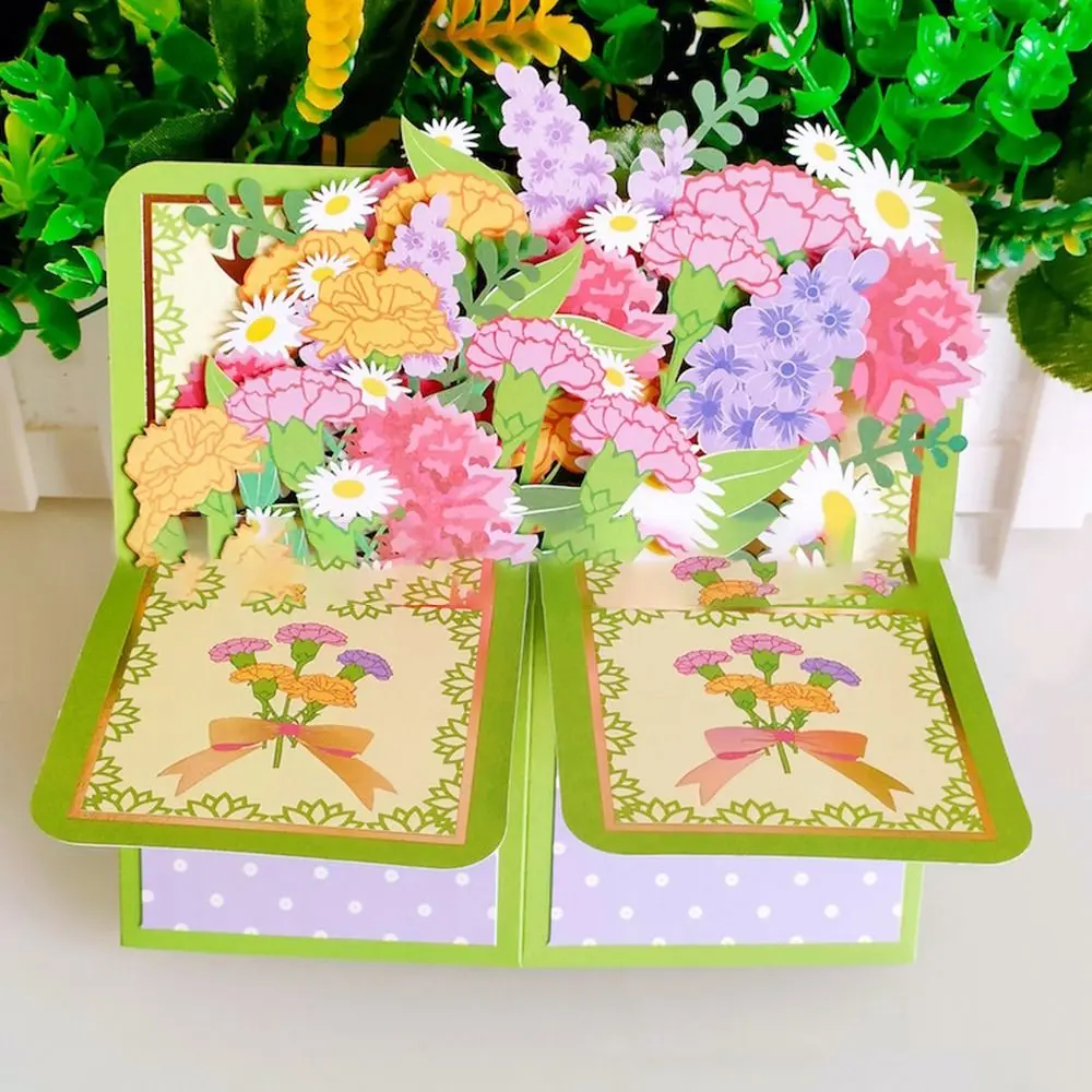 3D Pop Up Hummingbird & Flowers Happy Mother's Day Card 3D Greeting Cards