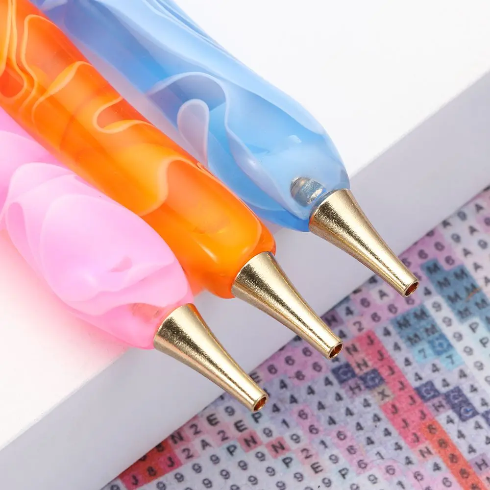 1/3/5PCS Reusable DIY Crafts Quick Cases Tool Replacement Pen Heads Point Drill Pen Heads Nail Art Pen Tips Diamond Painting Pen