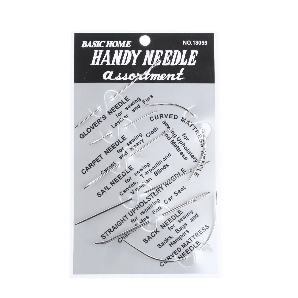 7pcs Handy Repair Upholstery Sewing Needles Carpet Leather Curved Canvas