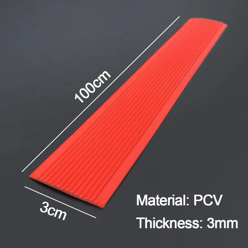 100cm Self-adhesive Anti-Slip Stair Tape Treads Carpet floor Sticker PVC Safety Waterproof Bathroom Floors Ground Sealing Strip