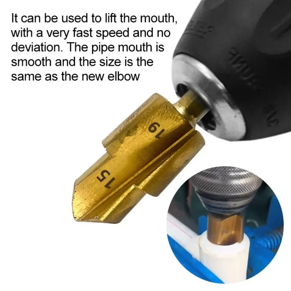 PPR Lifting Stepped Drill Bit Hexagon Shank Water Pipe Connection Tool 20/25/32mm