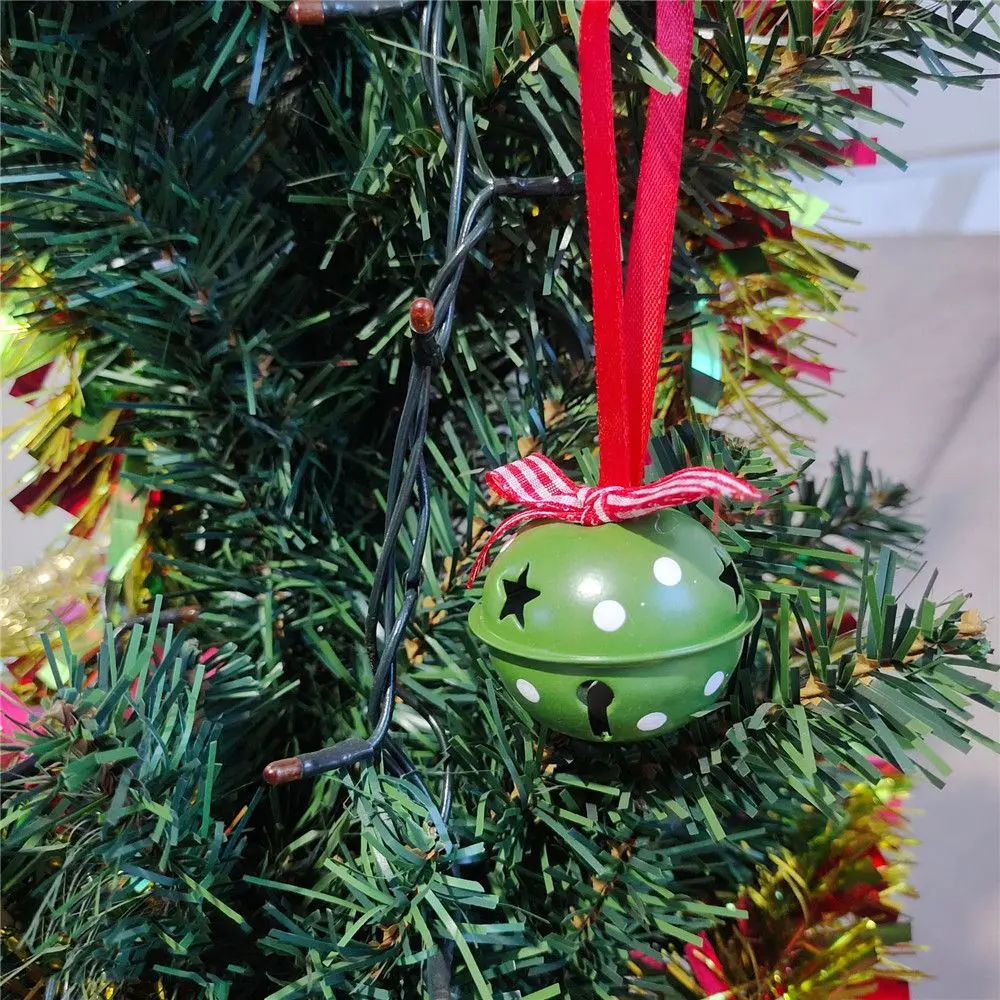 Christmas Bells Baubles Party Xmas Tree Decorations Hanging Ornament New Year Decor
