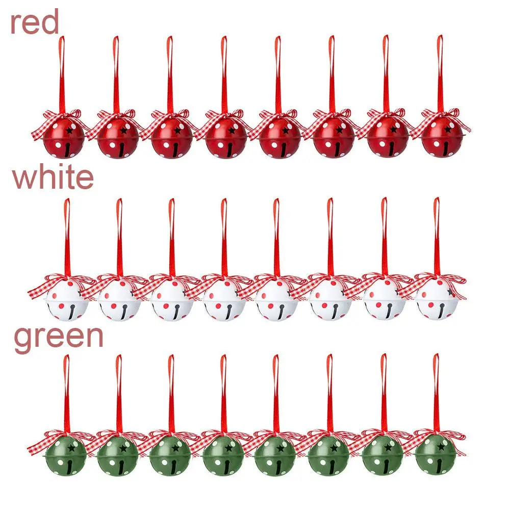 Christmas Bells Baubles Party Xmas Tree Decorations Hanging Ornament New Year Decor