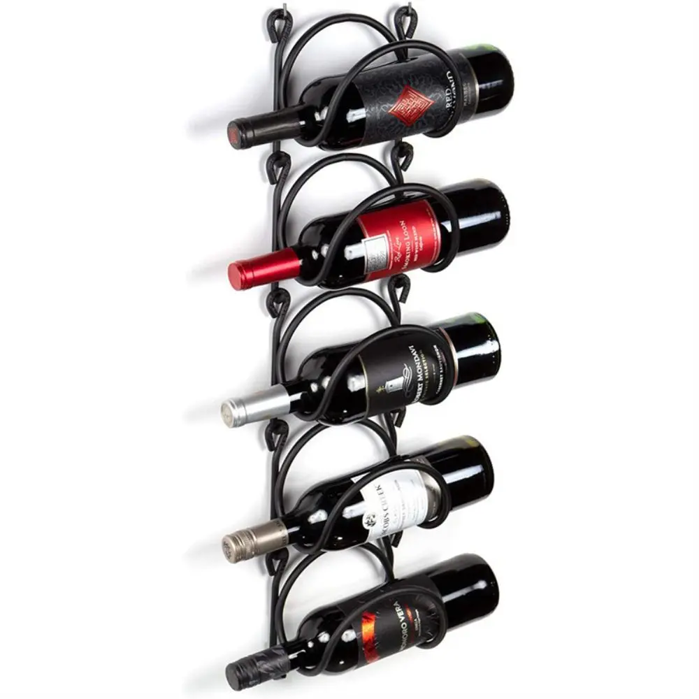 Wall-Mounted Towel Storage Rack Wine Rack Multifunctional Storage Shelf Easy Install Space-Saving Room Decor Bedroom Supply