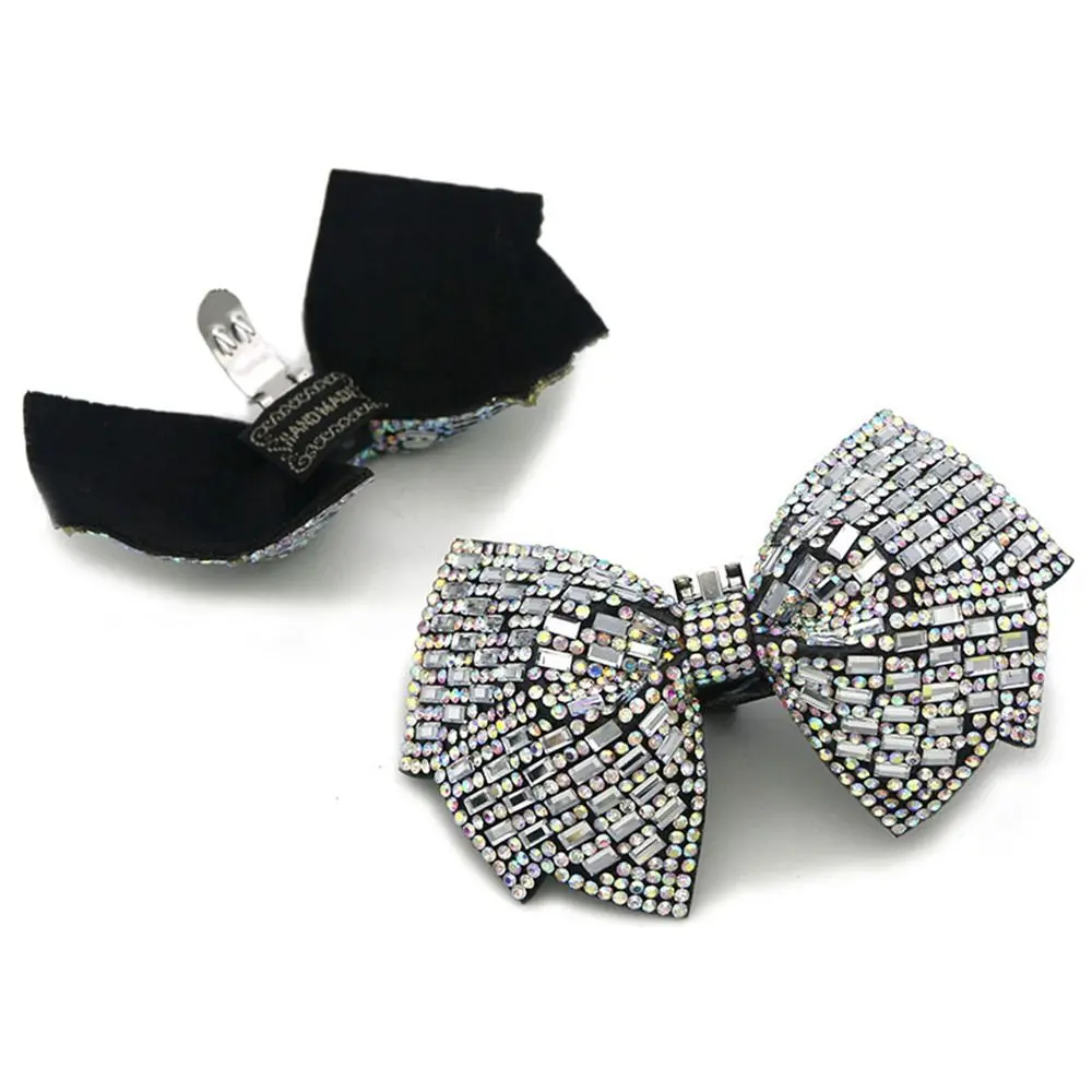 1 Pcs Crystal Rhinestones Bow Shoe Clips Wedding Bridal Shoe Buckles DIY Manual Bead High Heels Flower Decorations Accessories