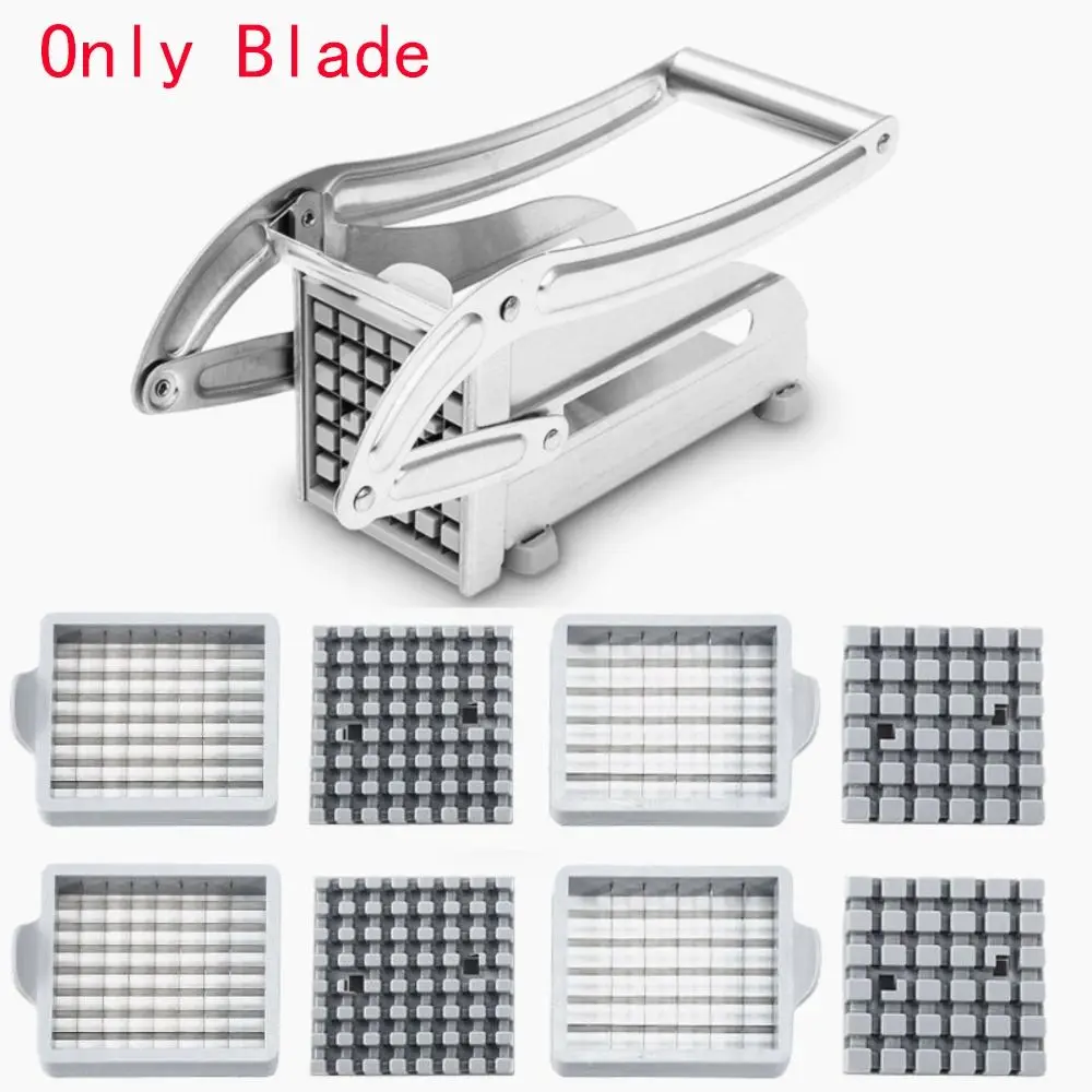 Stainless Steel Manual Potato Cutter Shredder French Fries Slicer Potato Chips Maker Meat Chopper Cutting Machine Kitchen Tools